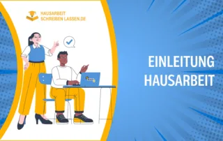 Einleitung für Hausarbeit
