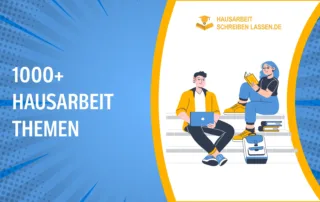 Hausarbeit Themen finden