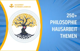 Philosophie Hausarbeit Themen Beispiele