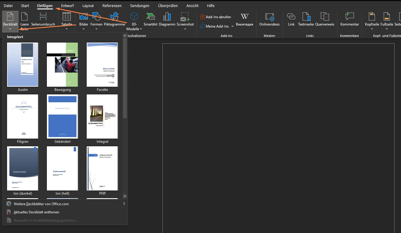 wie macht man ein deckblatt wie macht man ein deckblatt