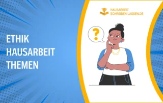 100+ Ethik Hausarbeit Themen 2026