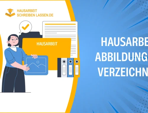 Abbildungsverzeichnis Hausarbeit richtig erstellen und formatieren